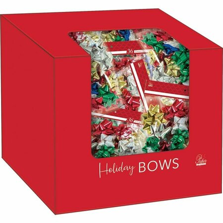 EXPRESSIVE DESIGN GROUP BOWS ASSORTED, 36PK BOW36CD3